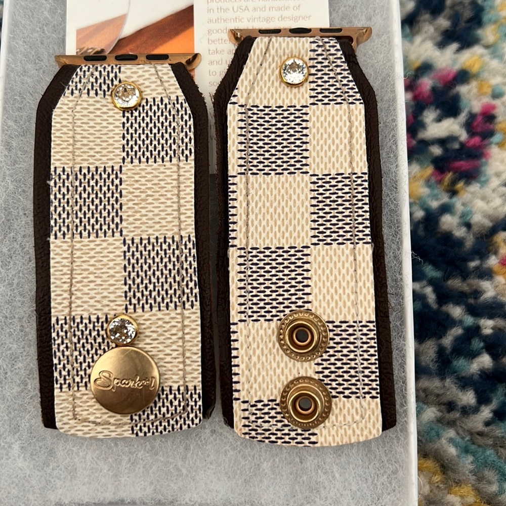 Spark*l Bands LV Damier Azur Band size S/M